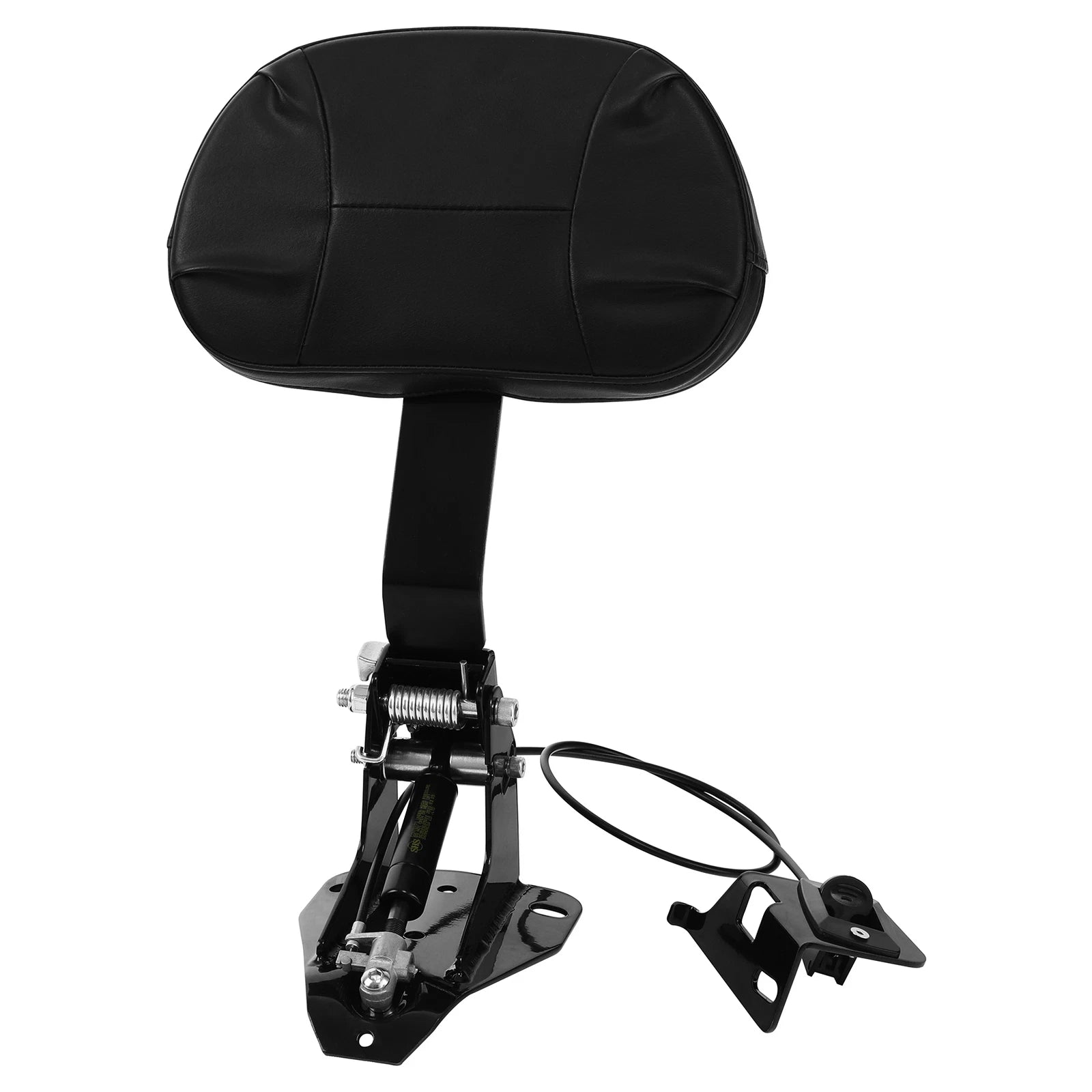 Adjustable Backrest Pad with Mounting Kit for Harley Touring (2009–2025)