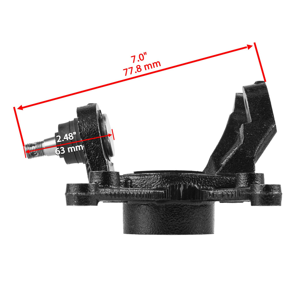 Steering Wheel Knuckle Front Left Right for Honda TRX420FPE Rancher (2009–2013)