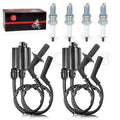 Set of 2 Ignition Coil Spark Plug Caps for Honda Shadow Spirit 1100 (1996–2007)