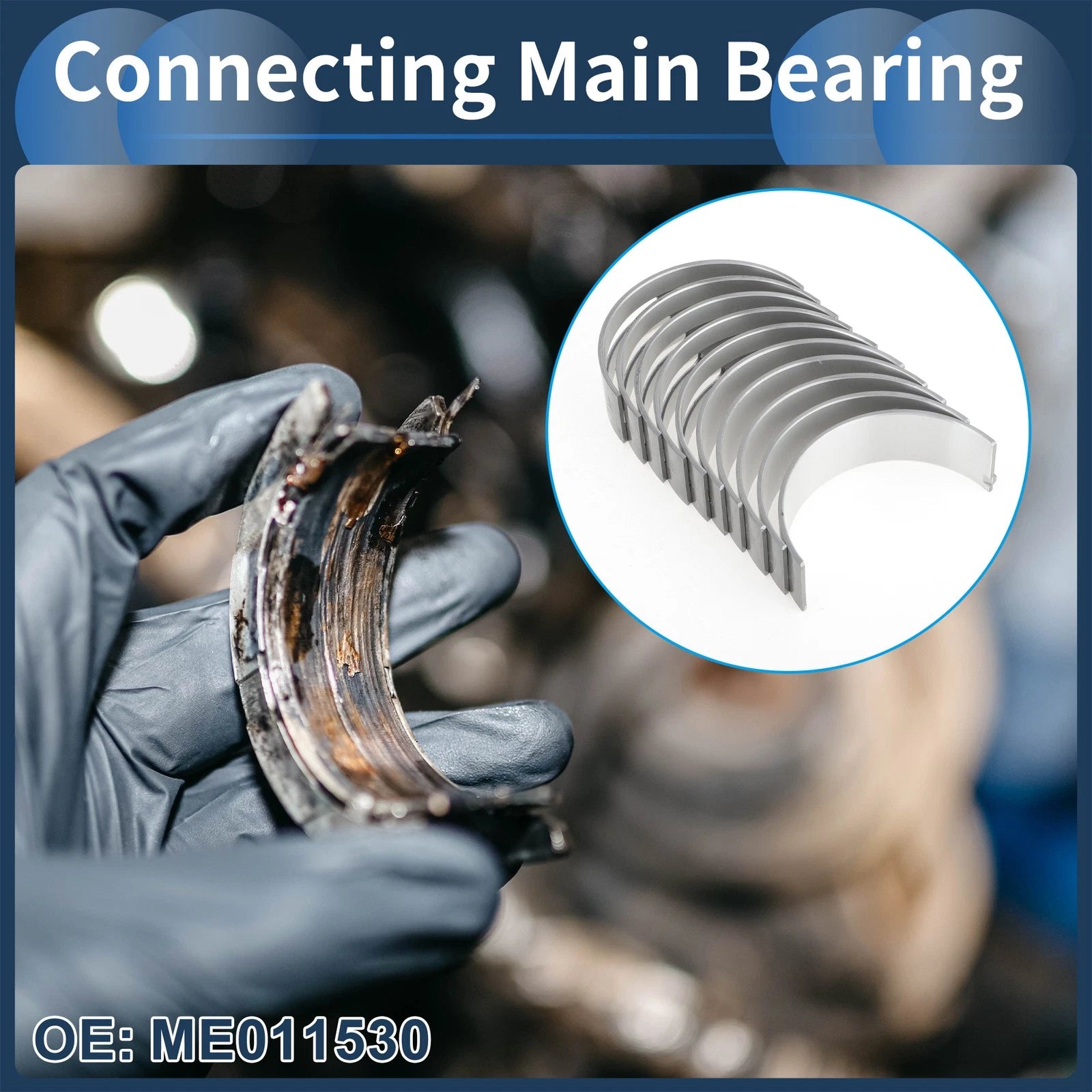 Main Bearing Set Replacement for Mitsubishi Canter (1997–2010)