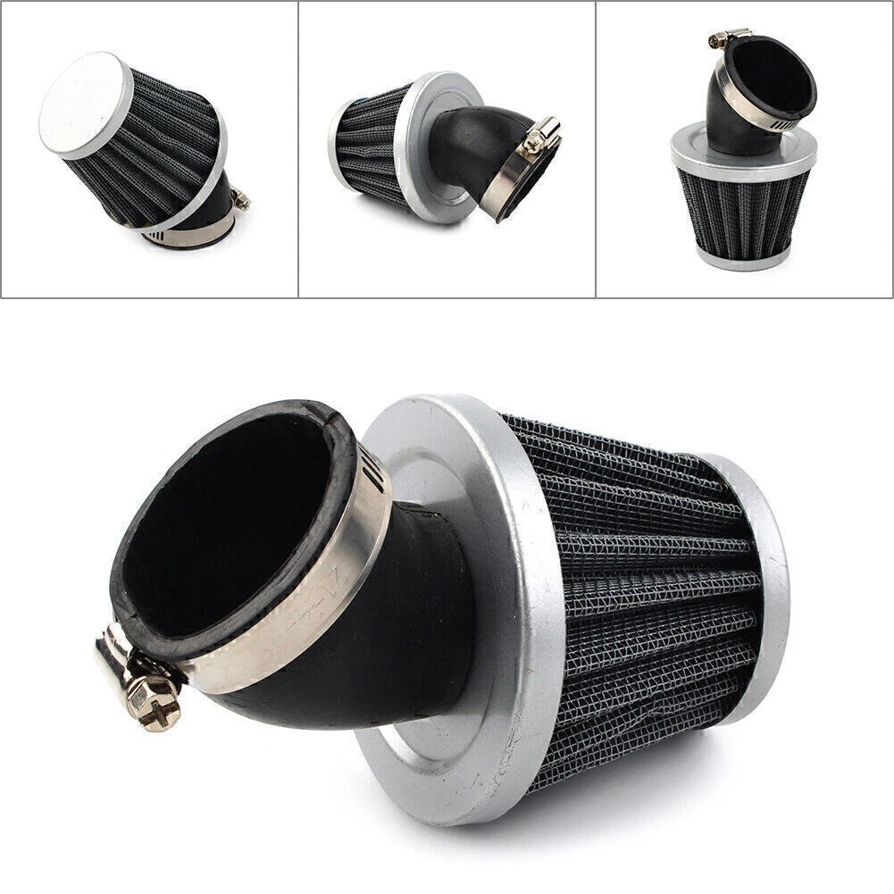 42mm Bent Neck Air Filter for Dirt Pit Bike ATV Quad Moped Scooter