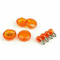 4X Turn Signal Lens Bulbs for Softail Dyna Sportsters (2002–Present) Orange T9