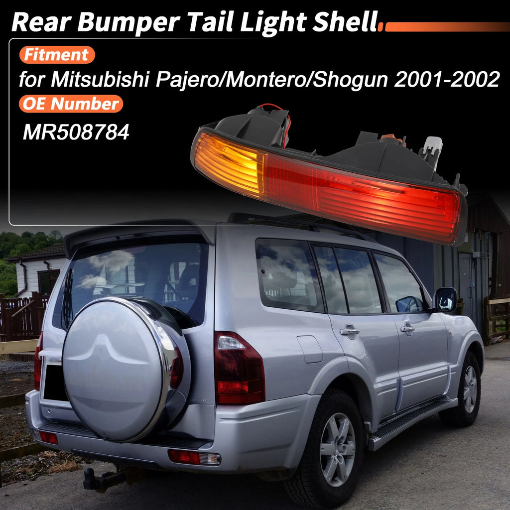 Rear Bumper Tail Light Shell Replacement for Mitsubishi Pajero (2000–2006)