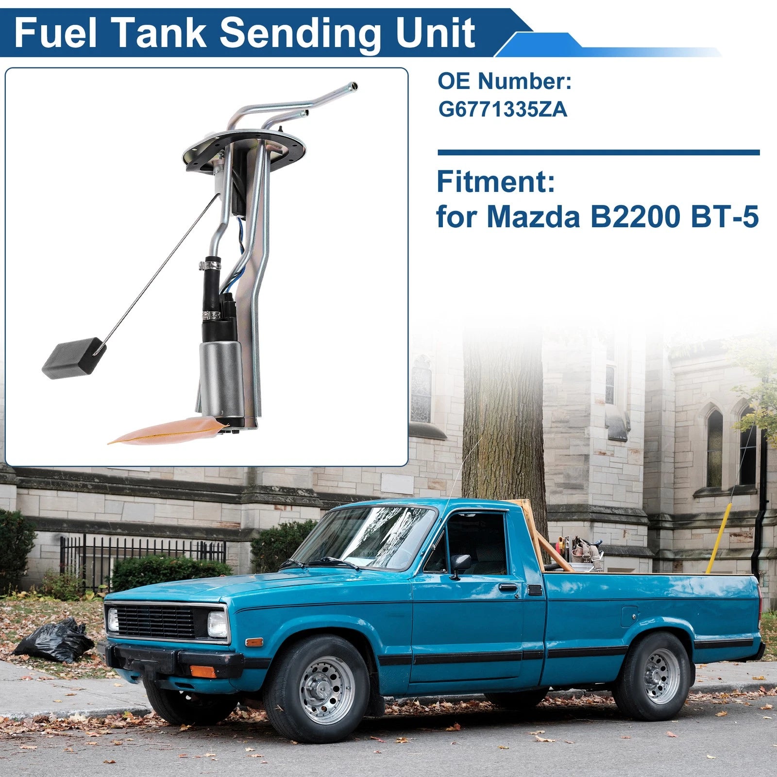 Fuel Level Sending Unit for Mazda B2200 BT-5 Replacement (1985–1999)