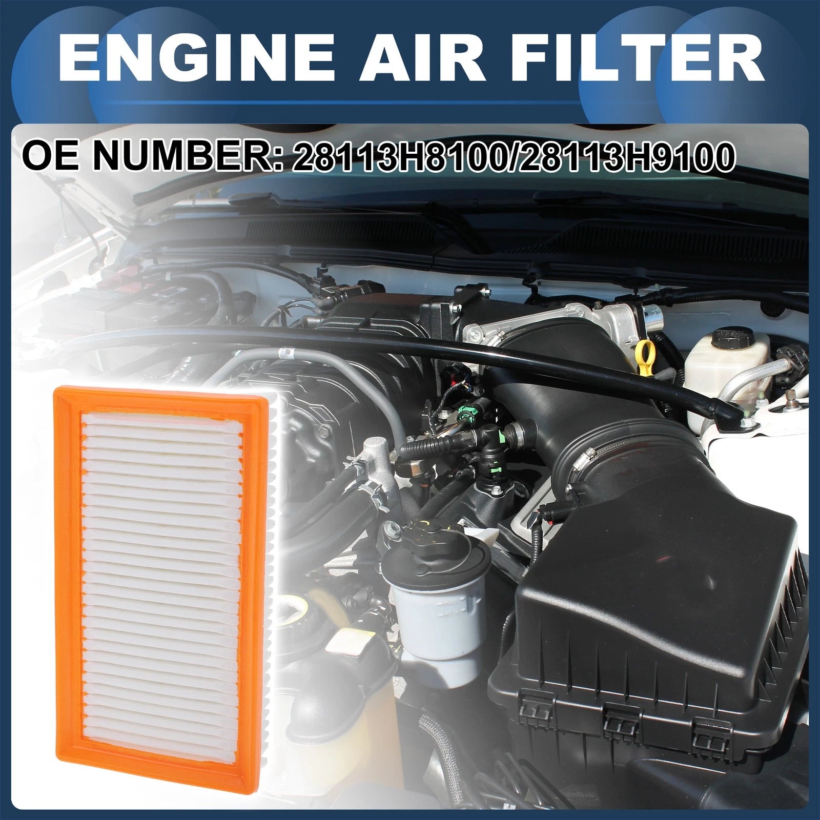 Car Cabin Air Filter Replacement for Hyundai Accent 1.6L (2018–2022)