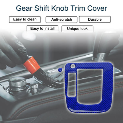 ABS Gear Shift Knob Cover Decal for Subaru Impreza (2012–2014) Dark Blue