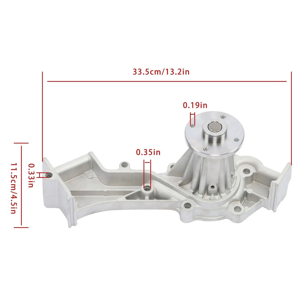 Water Pump Kit for Nissan Frontier Pathfinder Xterra (1996–2004) TBKWP212 WPSK005