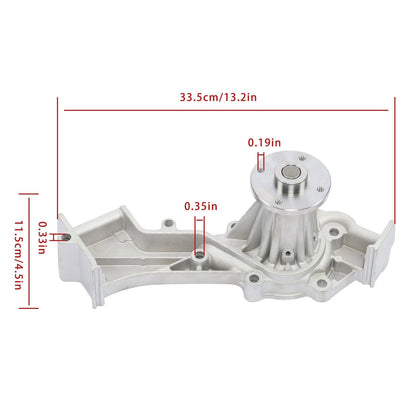 Water Pump Kit for Nissan Frontier Pathfinder Xterra (1996–2004) TBKWP212 WPSK005