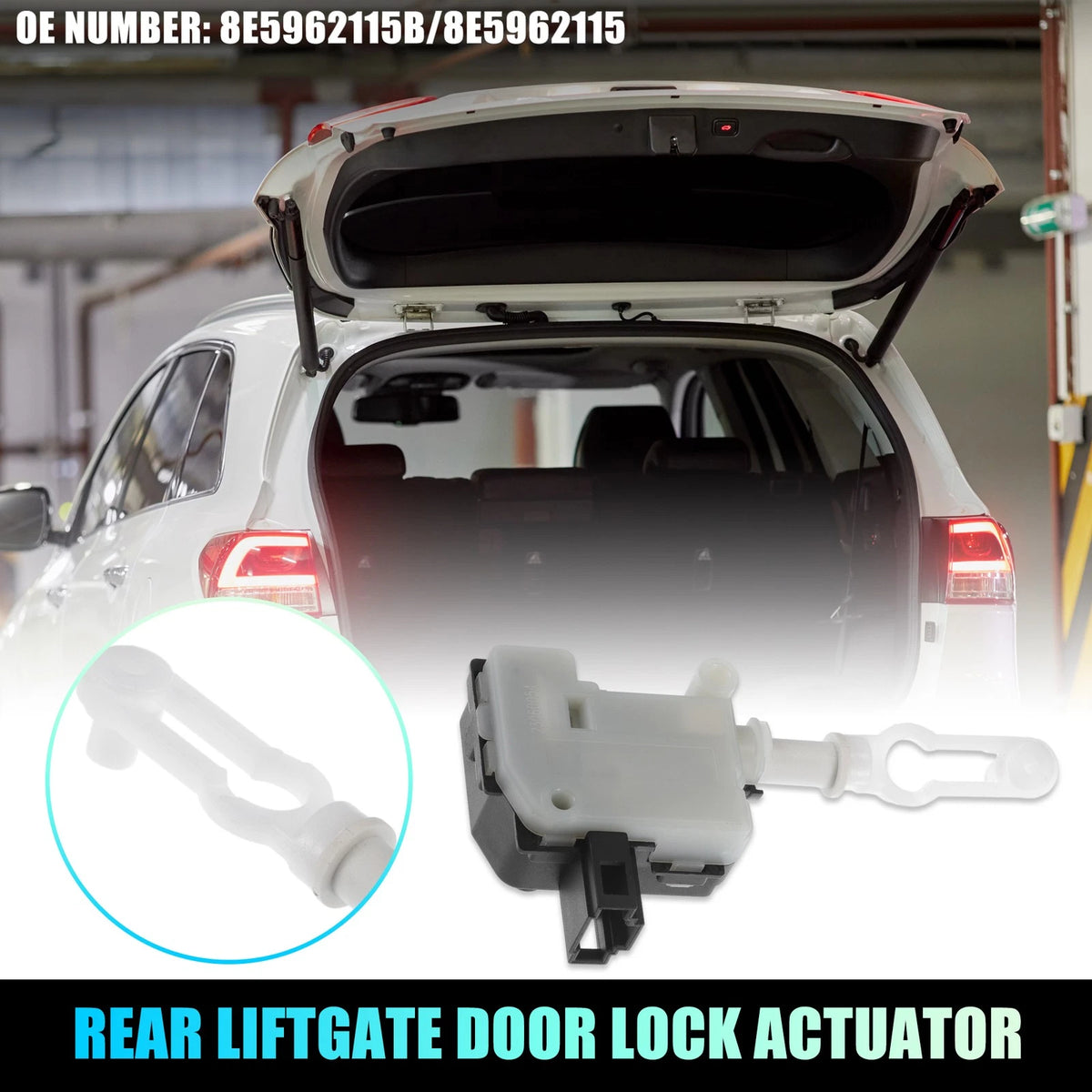 Rear Liftgate Door Lock Actuator Replacement for Audi A4 Quattro (2002–2005)