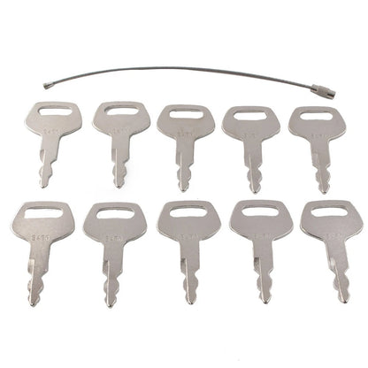 10Pcs S450 Ignition Key for JCB Excavator (Sumitomo, Linkbelt)