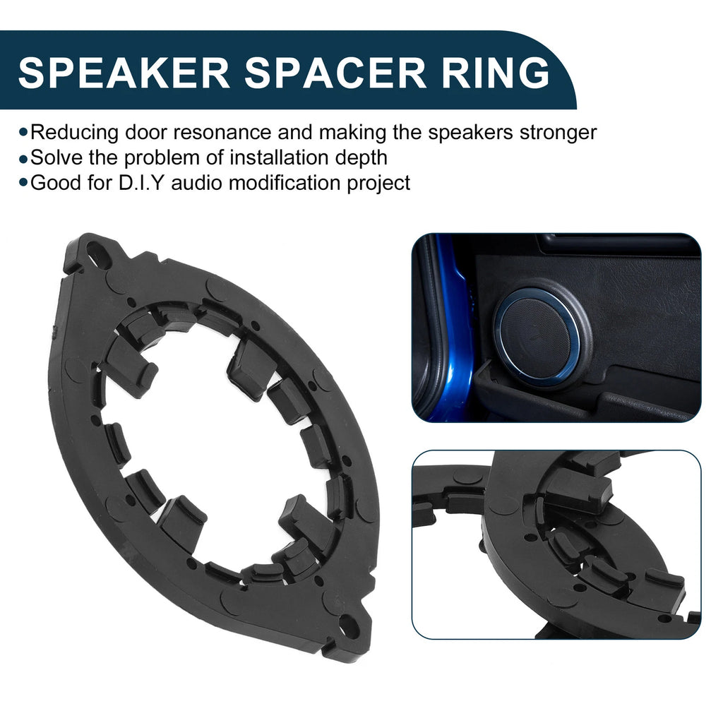 2X Speaker Spacer Ring Adapter for Honda (ABS)