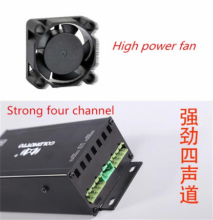 12V Motorcycle Speakers Audio Amplifier Bluetooth Sound System for Motorcycle