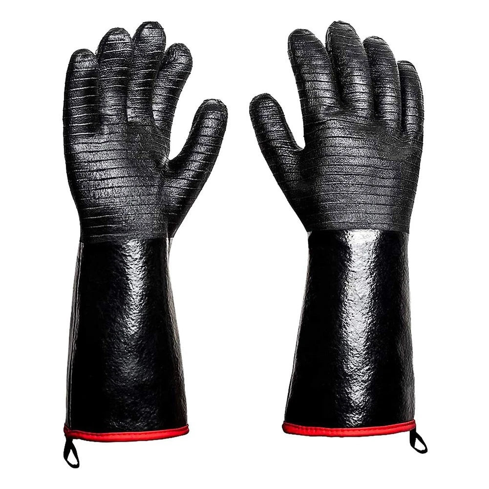 Heat Resistant Gloves for Grilling and Cooking (Scald Proof, Easy to Clean)