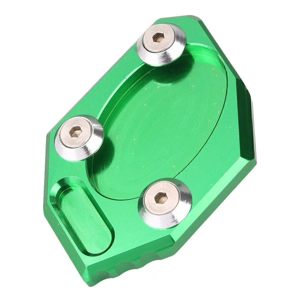 Kickstand Side Stand Pad for Kawasaki Ninja 250 300R (2013–2015) - Green