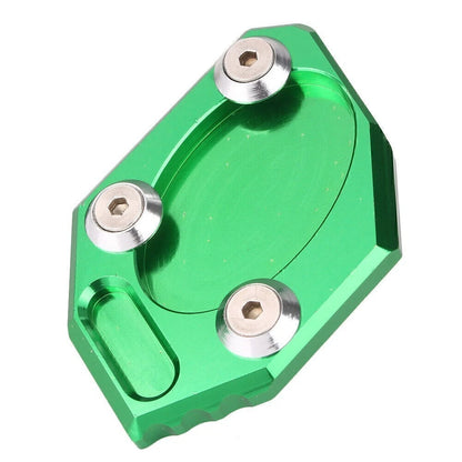 Kickstand Side Stand Pad for Kawasaki Ninja 250 300R (2013–2015) - Green