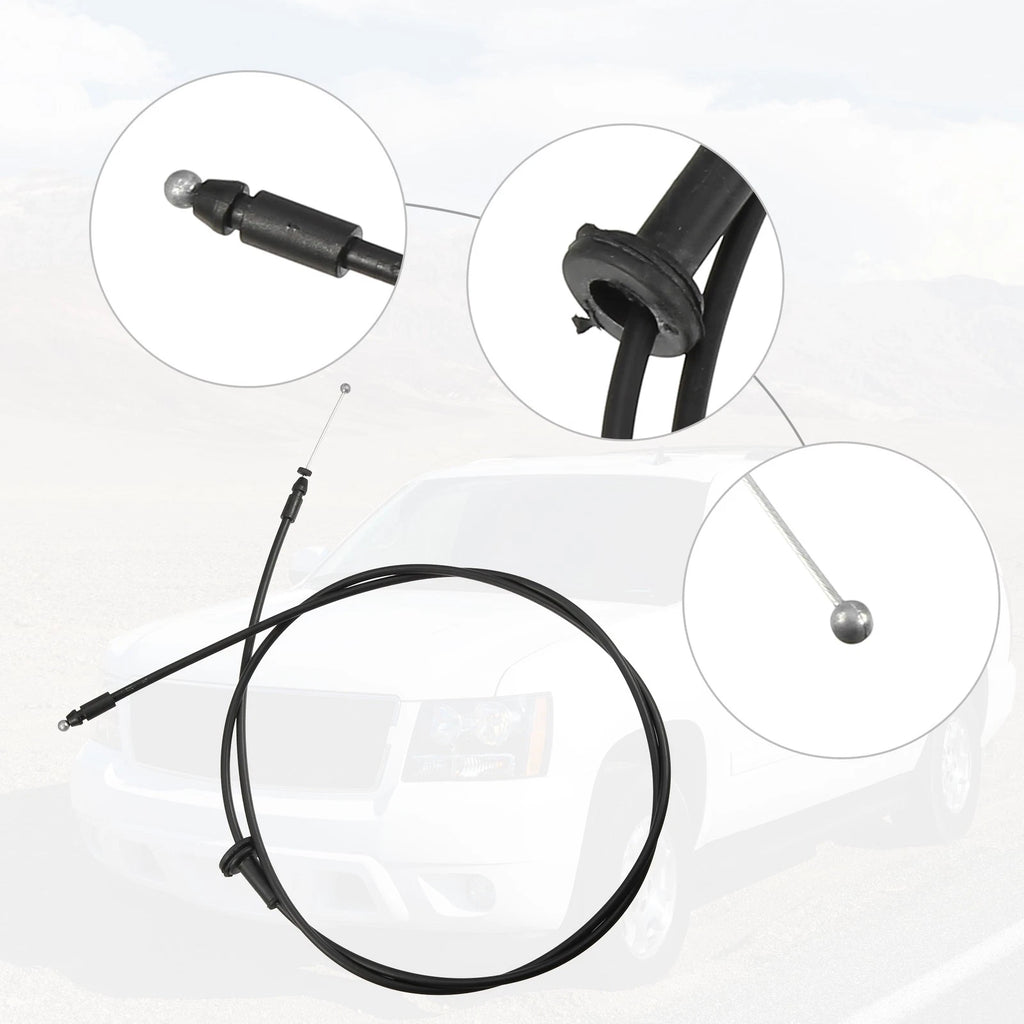 Hood Release Cable Door Handle Cable Replacement for Hyundai Sonata (2006–2010)