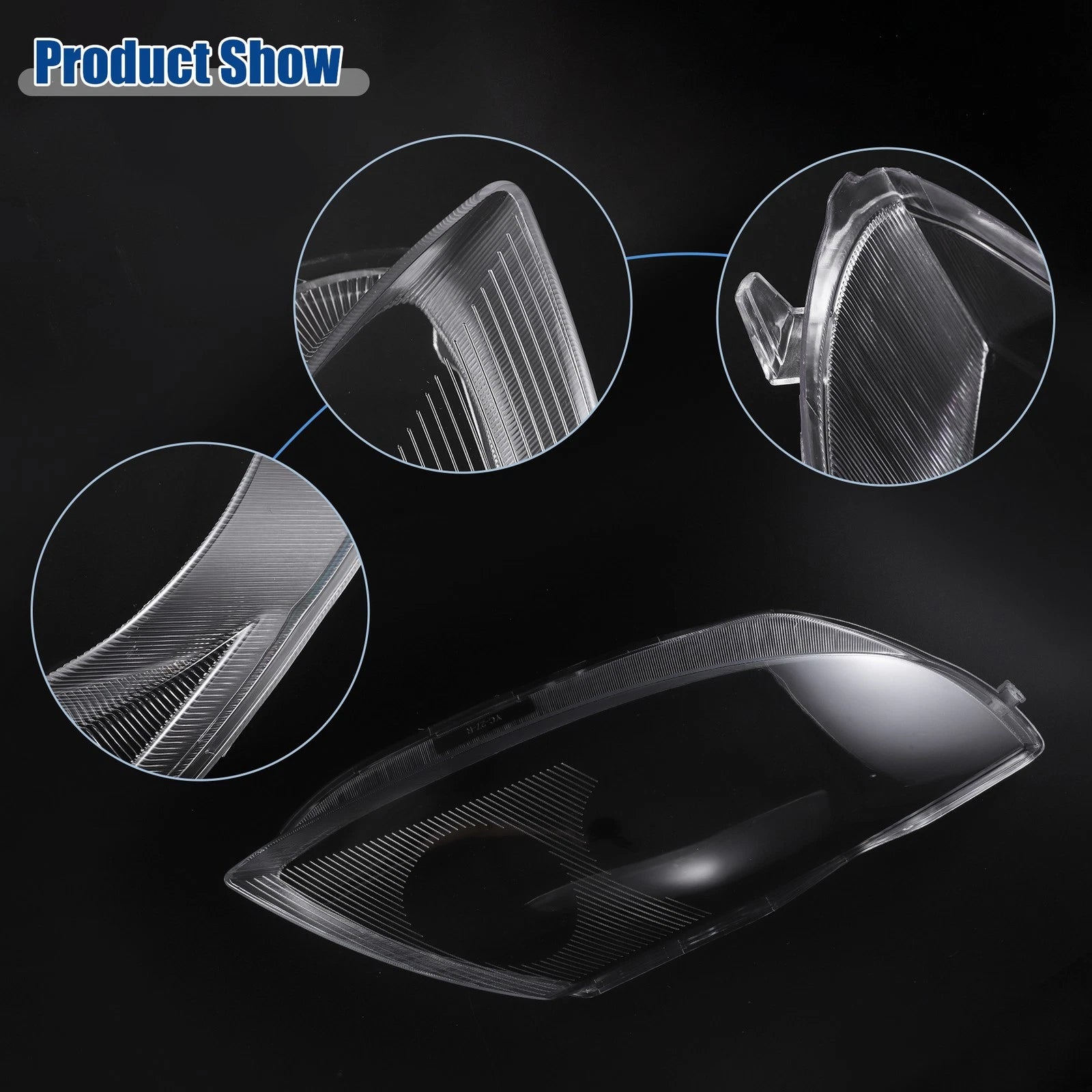 Headlight Clear Lens Shell Cover Replacement for BMW Z4 E85 (2003–2008)