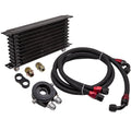10 Row AN10 Engine Oil Cooler Kit for Universal Applications