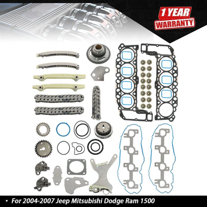 Timing Chain Kit & Head Gasket Set for Dodge Dakota Ram 1500 Durango (2004–2007)