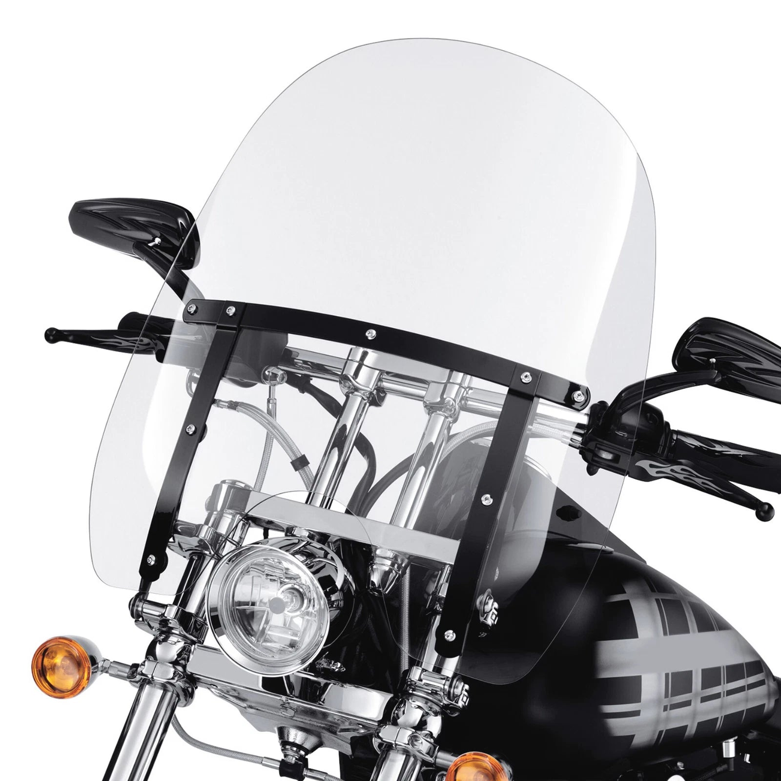 Windshield Bracket Mount for Harley Softail FLS FLST FLSTC FLSTF FLSTFB (2000–2017)