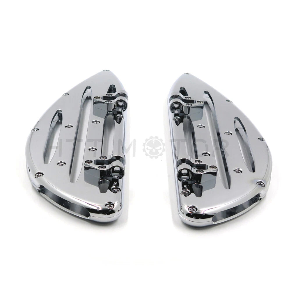 CNC Stretched Floorboard for Harley Touring/Softail/Dyna (2014–2023)
