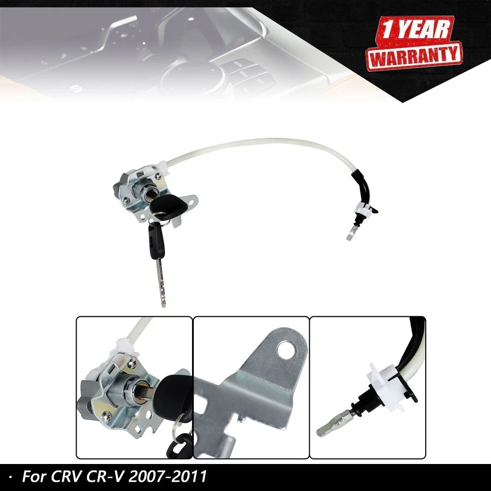 Left Driver Door Lock Cylinder Cable for CR-V 2007–2011 (72185-SWA-A01)