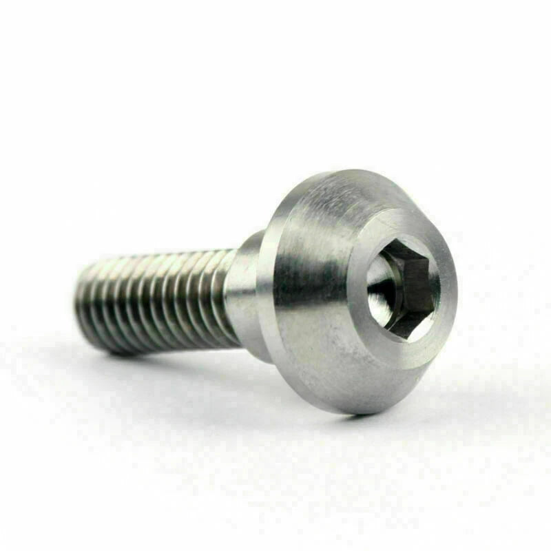 M6x20mm Ti Brake Rotor Bolts for Yamaha R1 R6 YZF T9 (2000–2023)