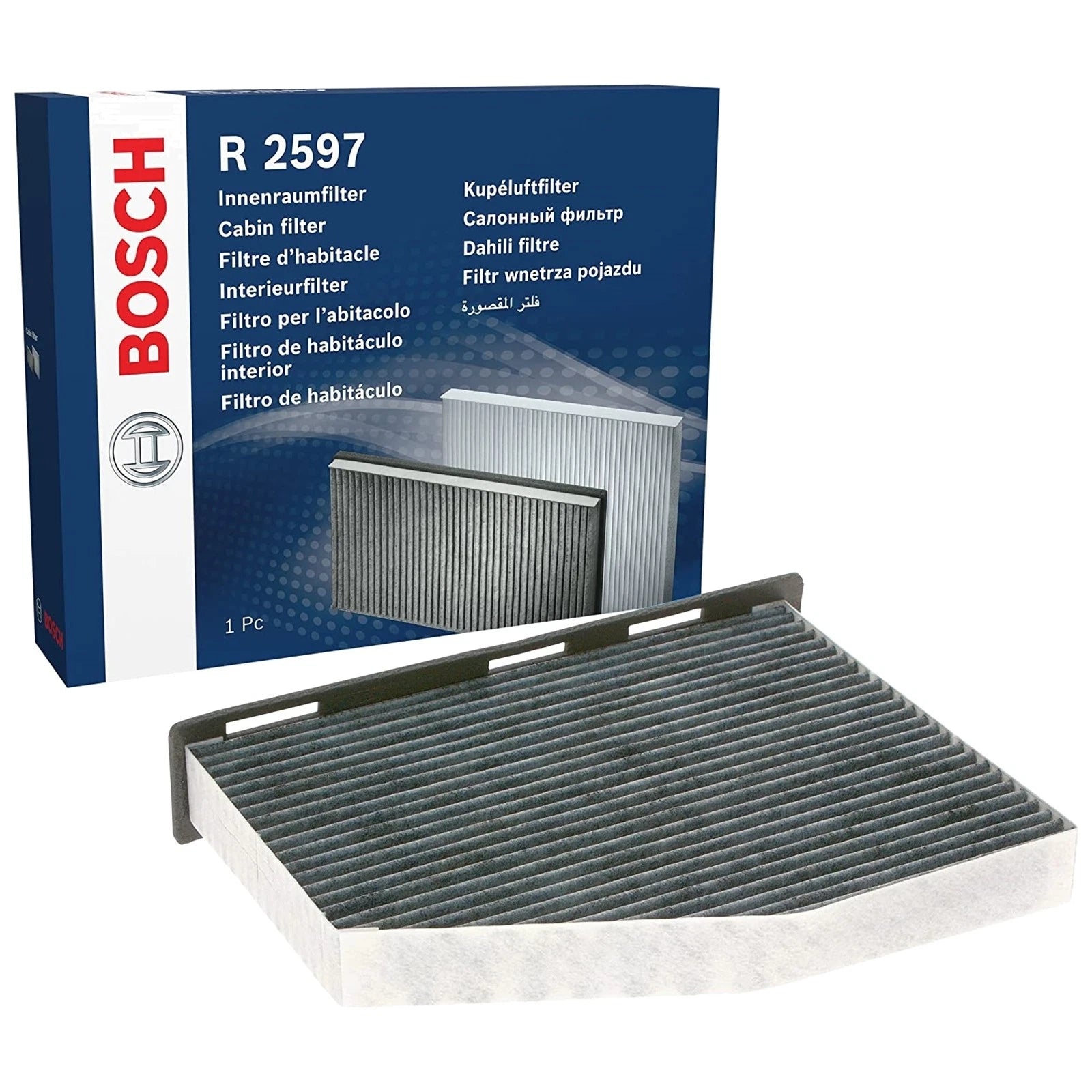 Bosch Carbon Cabin Air Filter for Audi A3 8P (2004–2010)