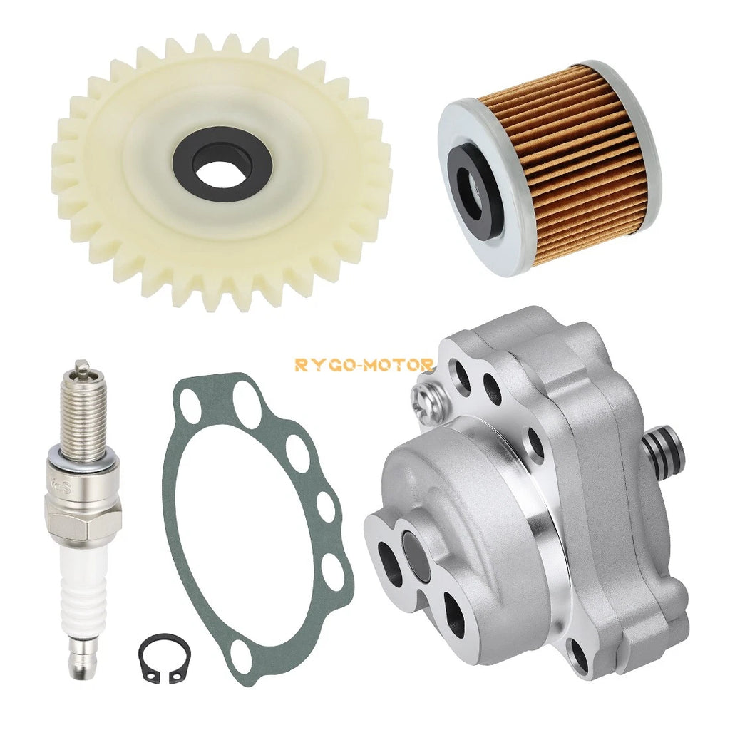 Oil Pump, Drive Gear, Oil Filter & Gasket for Yamaha Raptor 700/700R (2006–2024)