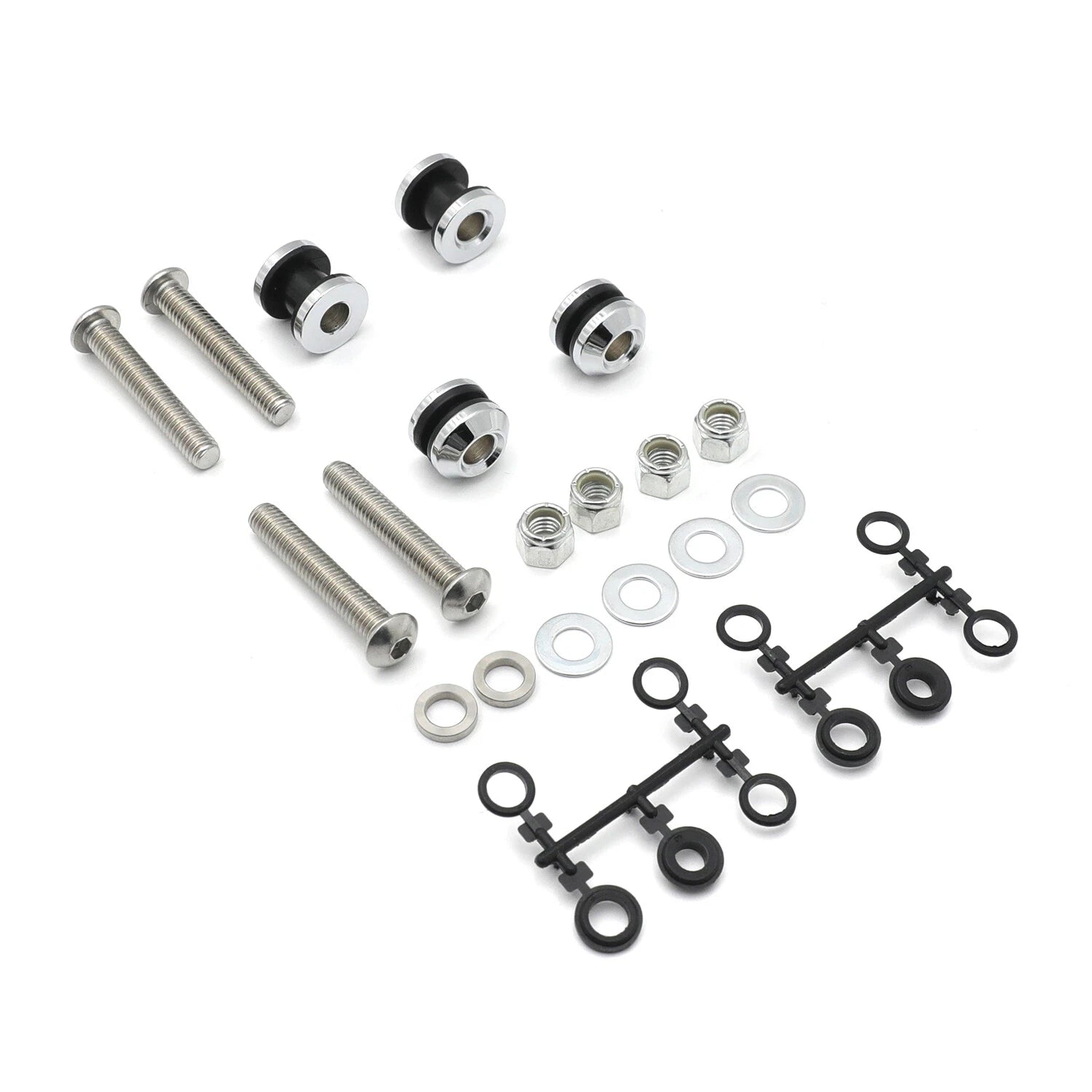 Sissy Bar Docking Hardware Kit for Harley Davidson Dyna FXDWG (2006–2008)