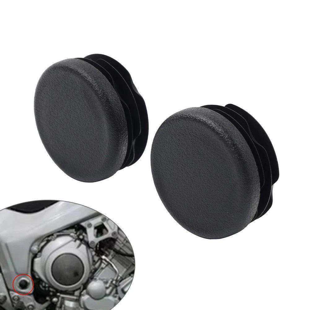 2X Frame Hole Cover Caps for Yamaha TDM 850 (2002–2018)