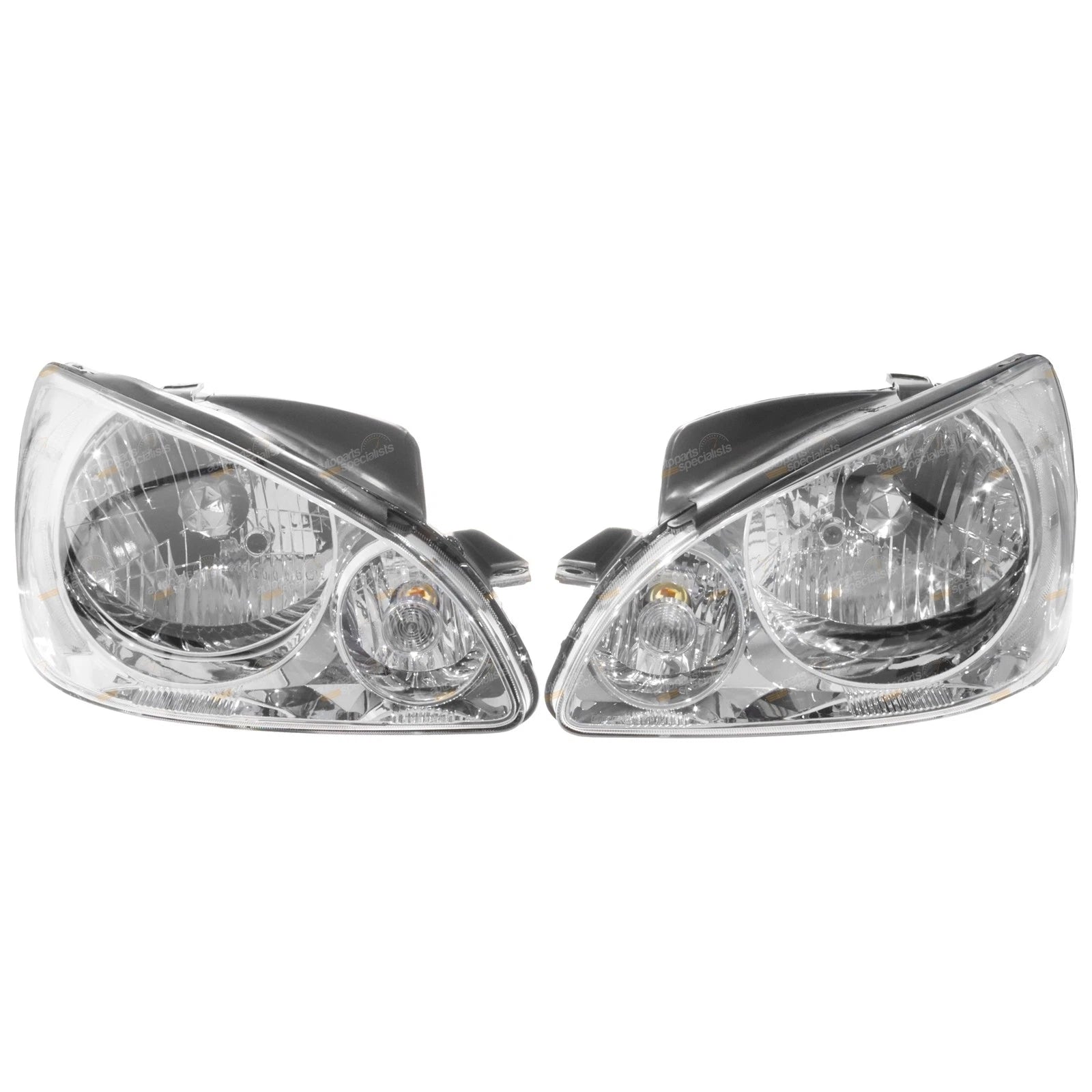 Replacement Headlights Pair LH+RH for Hyundai Getz (2005–2007)