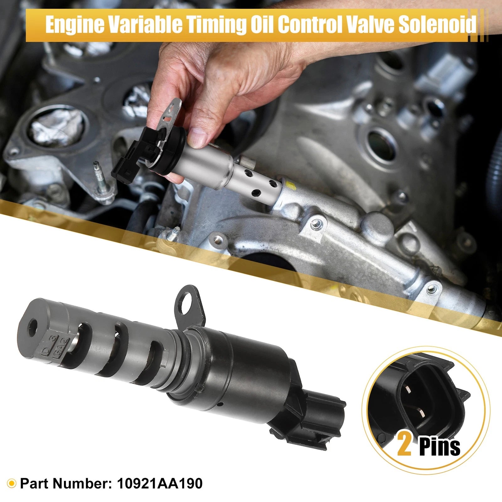 Variable Valve Timing VVT Solenoid Replacement for Subaru Outback (2010–2019)