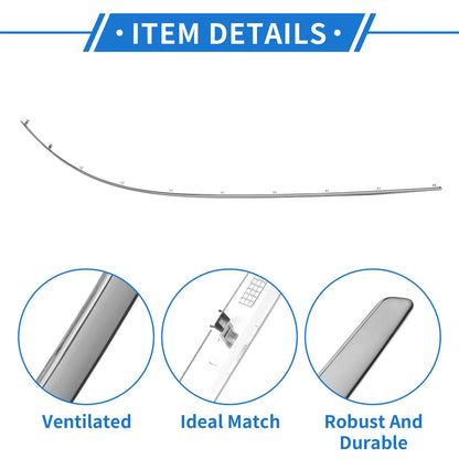 Rear Left Bumper Grille Trim Garnish Replacement for Mercedes-Benz E350 10-13
