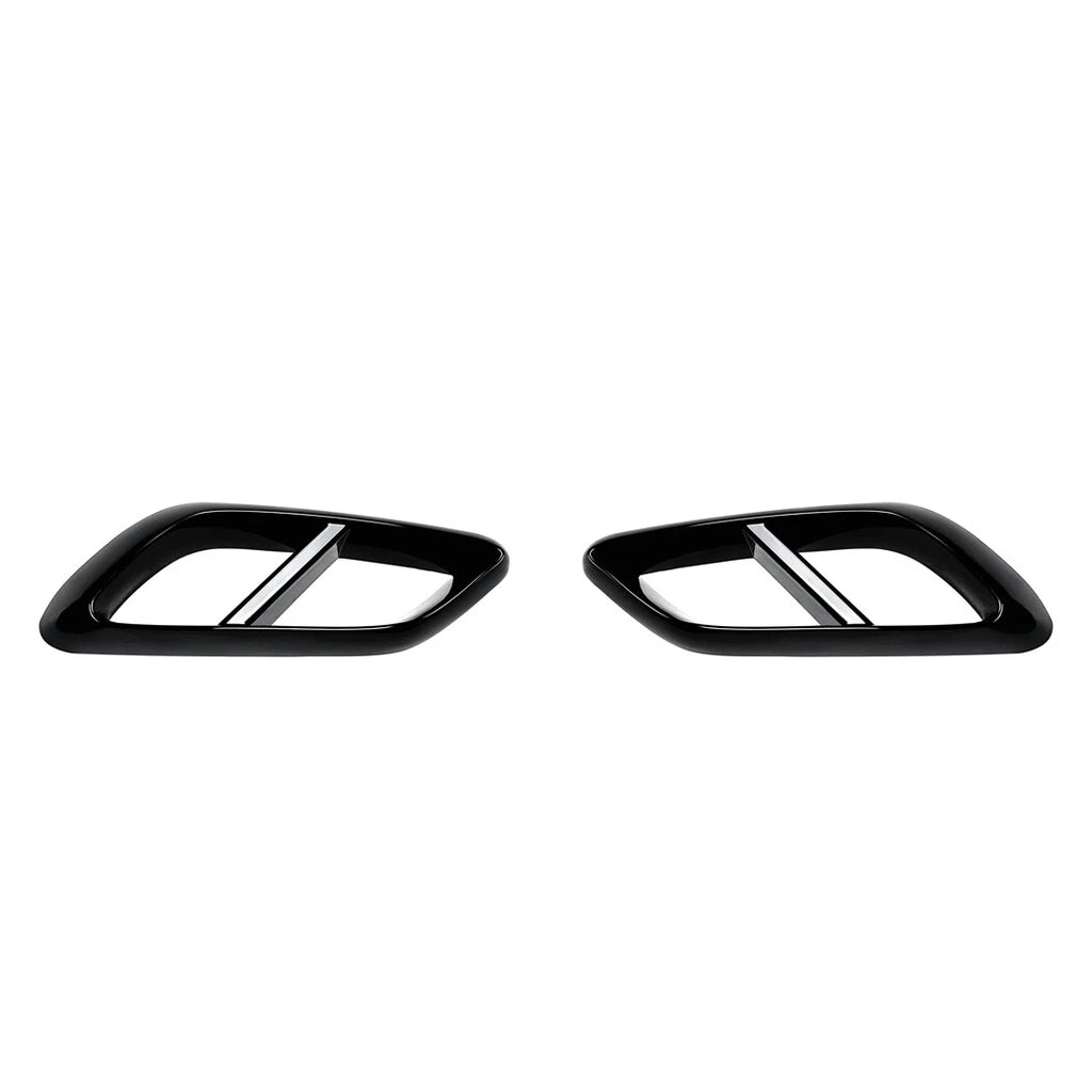 Rear Exhaust Muffler Pipe Tip Tailpipe Cover Trim for Benz E-Class (2024)