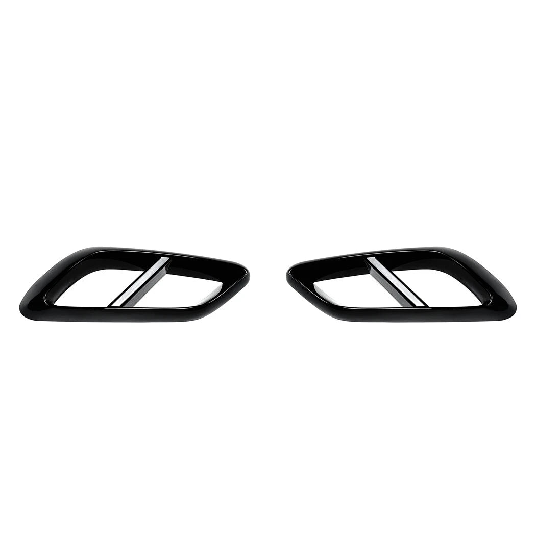 Rear Exhaust Muffler Pipe Tip Tailpipe Cover Trim for Benz E-Class (2024)