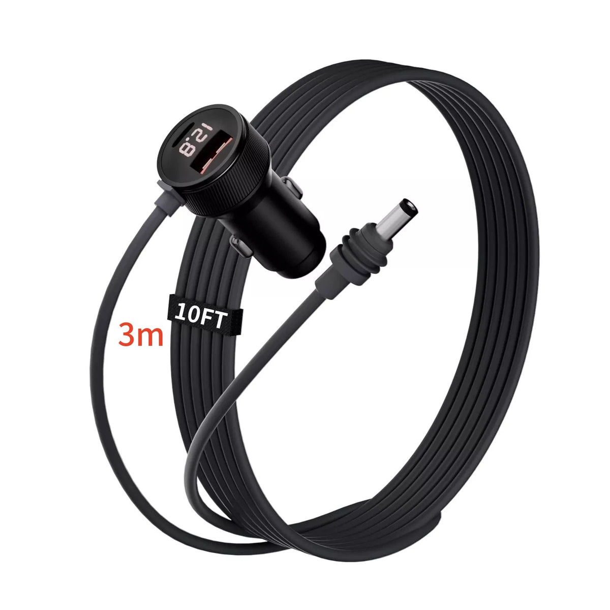 Power Cable Cigarette Lighter Adapter for Starlink Mini Antenna (1PC)