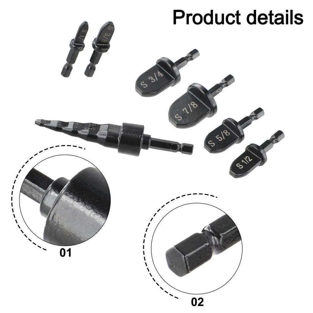 7pcs Copper Tube Expander Set for Enhanced Convenience and Flexibility