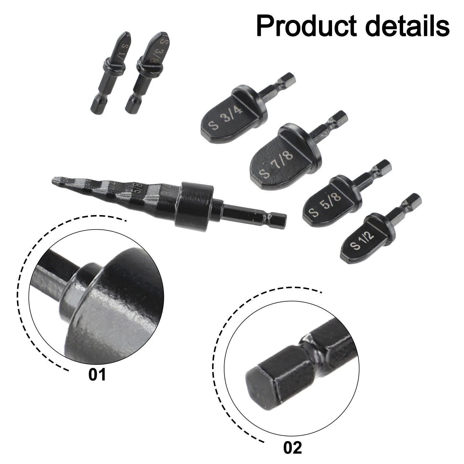 7pcs Copper Tube Expander Set for Enhanced Convenience and Flexibility
