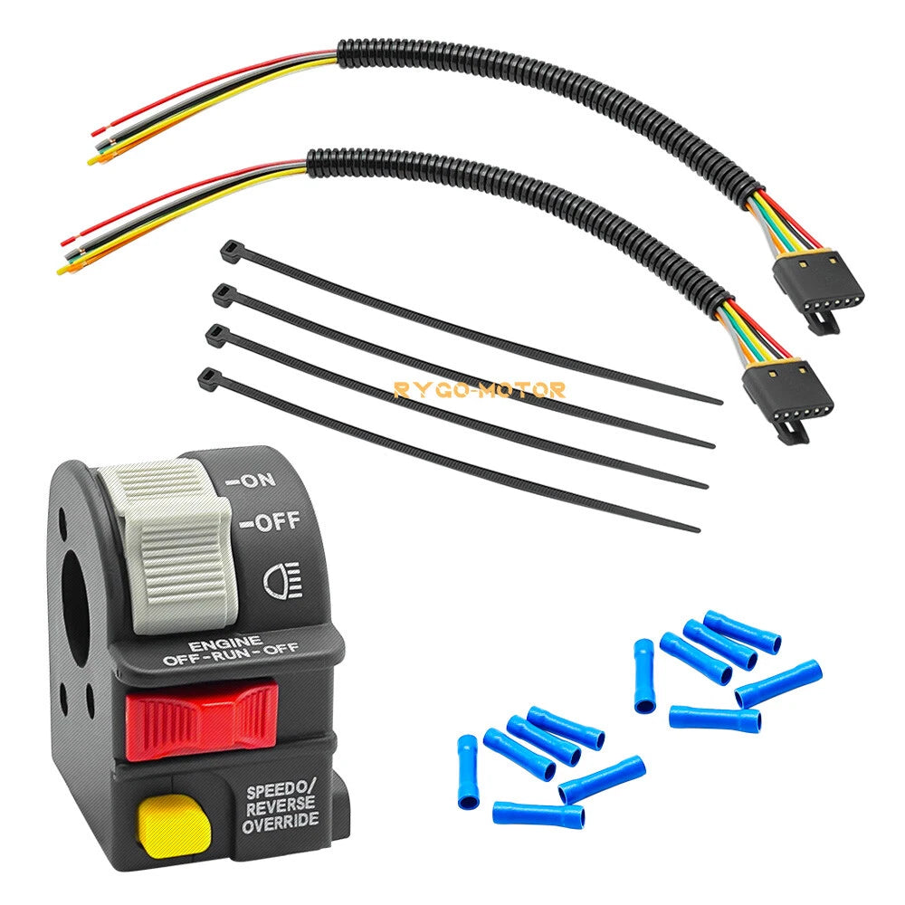 Handlebar Switch & Pigtail Harness Kit for Polaris Sportsman (300–1000)