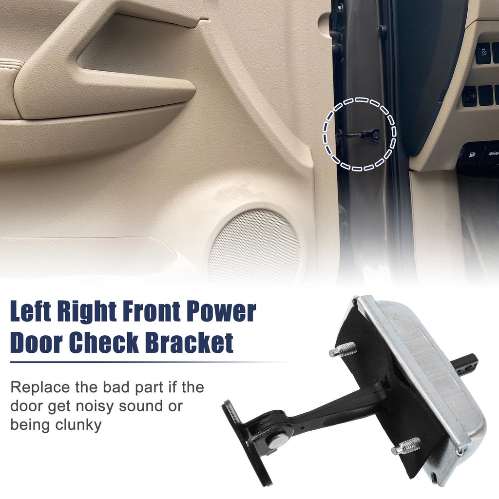 Door Check Stop Front Left Right Replacement for Chevrolet Express GMC Savana (2003–2016)