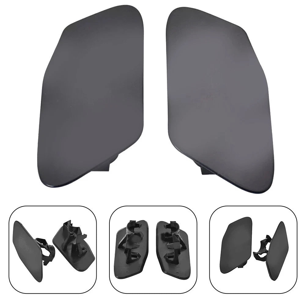 Headlight Washer Nozzle Cover Set for BMW (2010–2017) - Left & Right