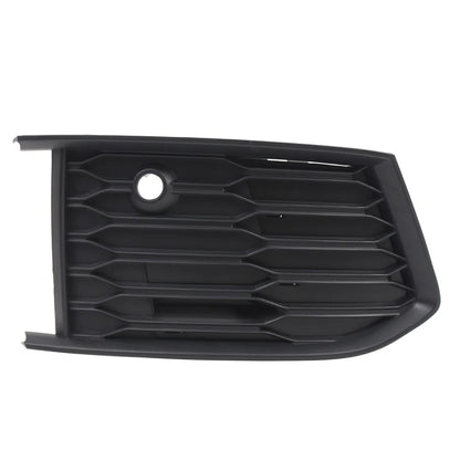 Front Bumper Fog Light Cover Matte Black for Audi A6 S6 C8 (2018–2024)