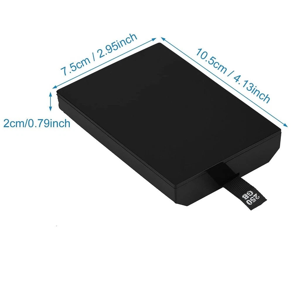 Replacement 250GB Internal HDD for Xbox 360 Slim (2010–2013)
