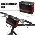 Handlebar Bag with Touchscreen Phone Holder for Red Cycling Storage (2020–2026)