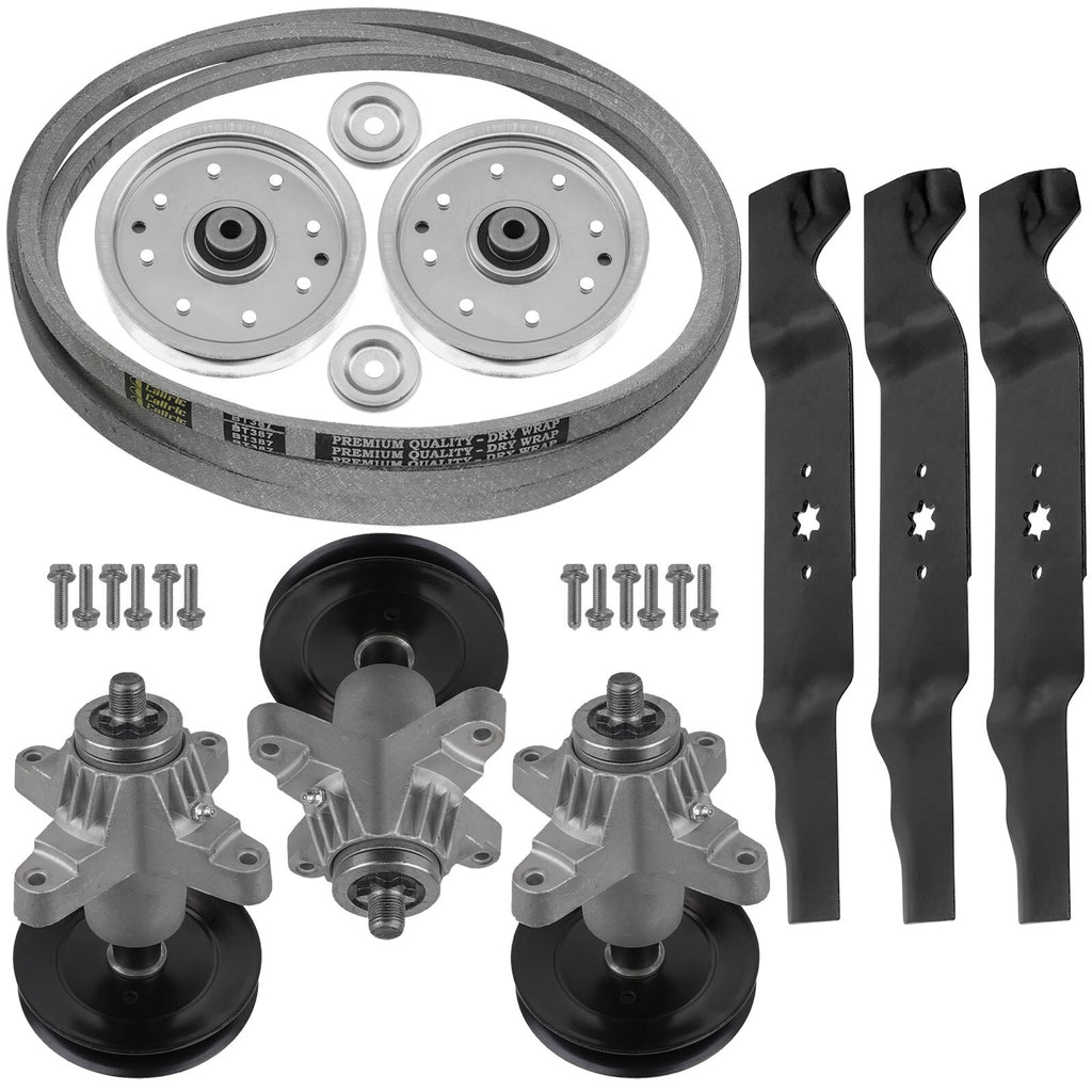 Deck Spindle Blade Pulley Belt Replacement for MTD 14AP805 14AA815 (1986–2015)