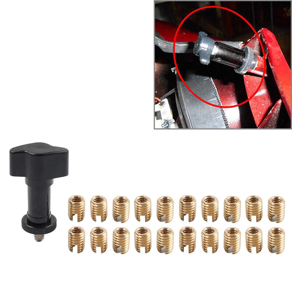20pcs Batwing Fairing Brass Thread Inserts for Harley Touring (1997–2013)