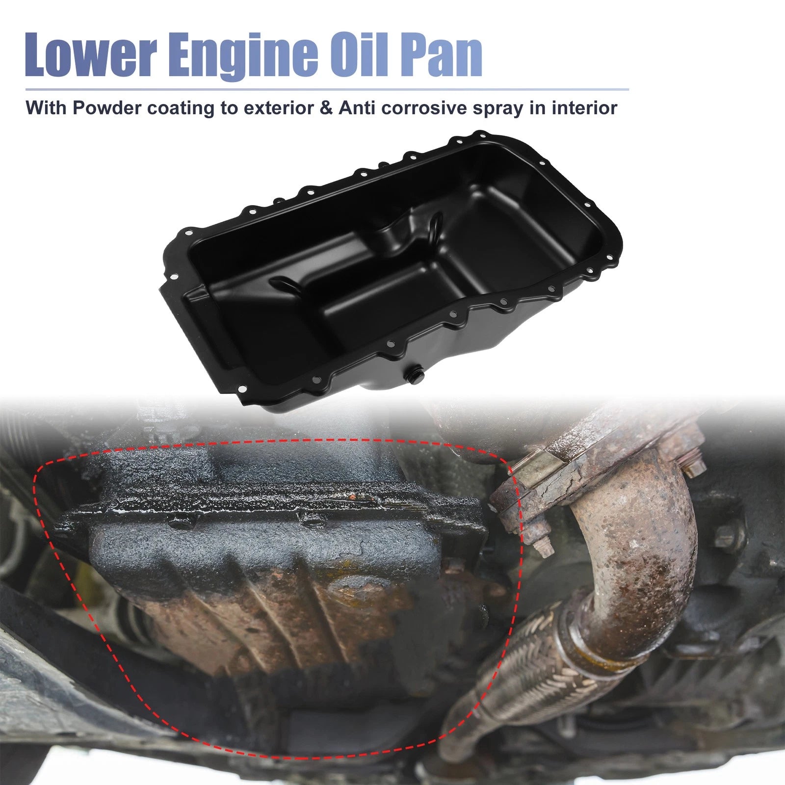 Engine Oil Pan Replacement for Dodge Grand Caravan (2001–2010)