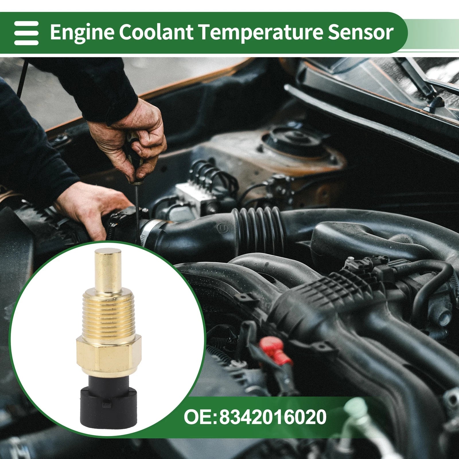 Engine Coolant Temperature Sensor Replacement for Chevrolet Silverado 1500 (2017–2023)