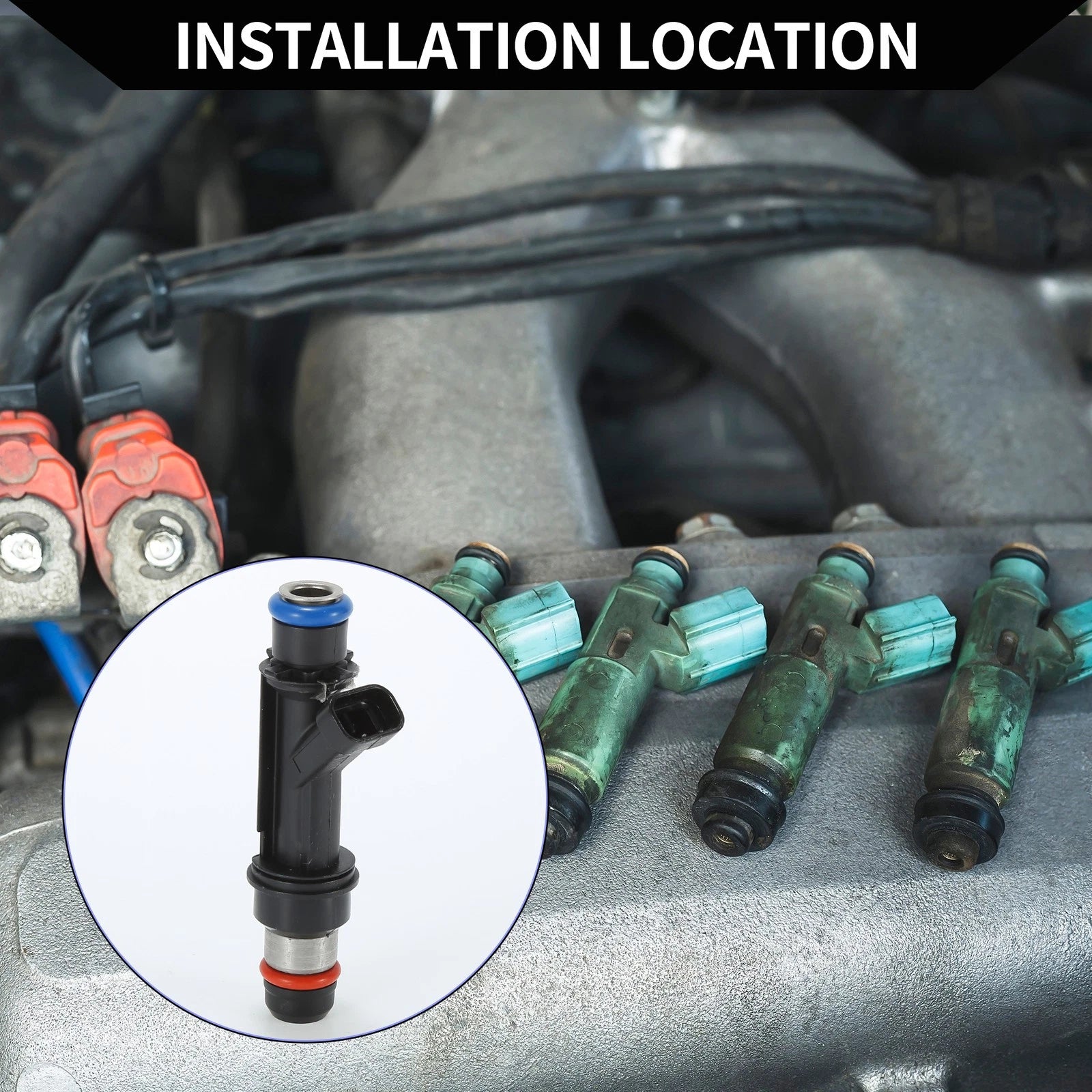 Fuel Injector Replacement for Chevrolet Trailblazer (2002–2005) 4.2L